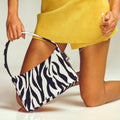 Burn Shoulder Bag in Zebra Thumbnail