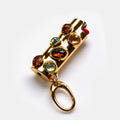 Gemstoned Lighter Clip in Golden Turquoise Thumbnail