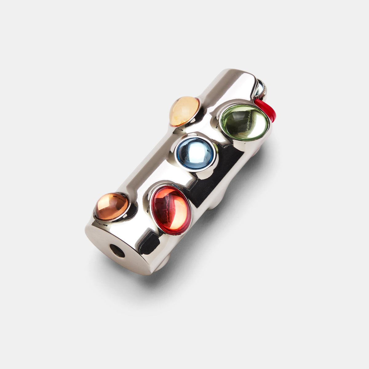Edie Parker Gemstoned Lighter Case in Multi-stone