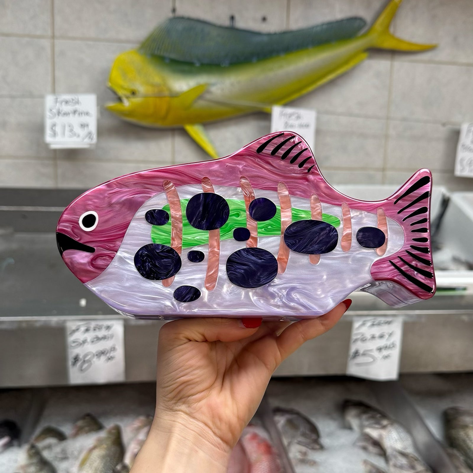 Fish Bag in Sample Sale