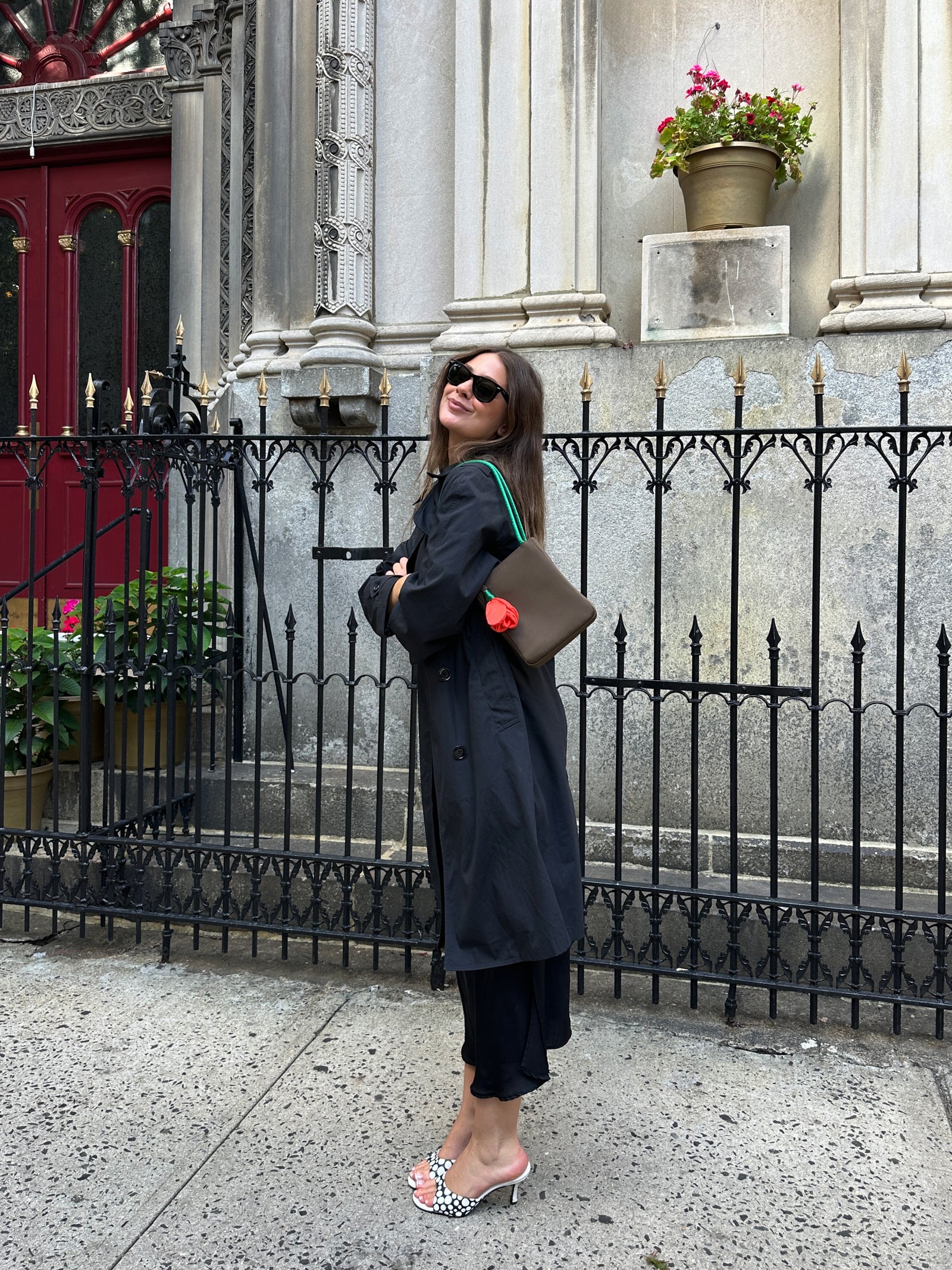 Flower Bag in Red Rose