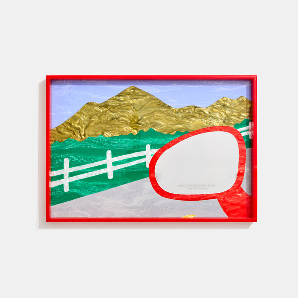 XL Side Mirror Tray in Highway