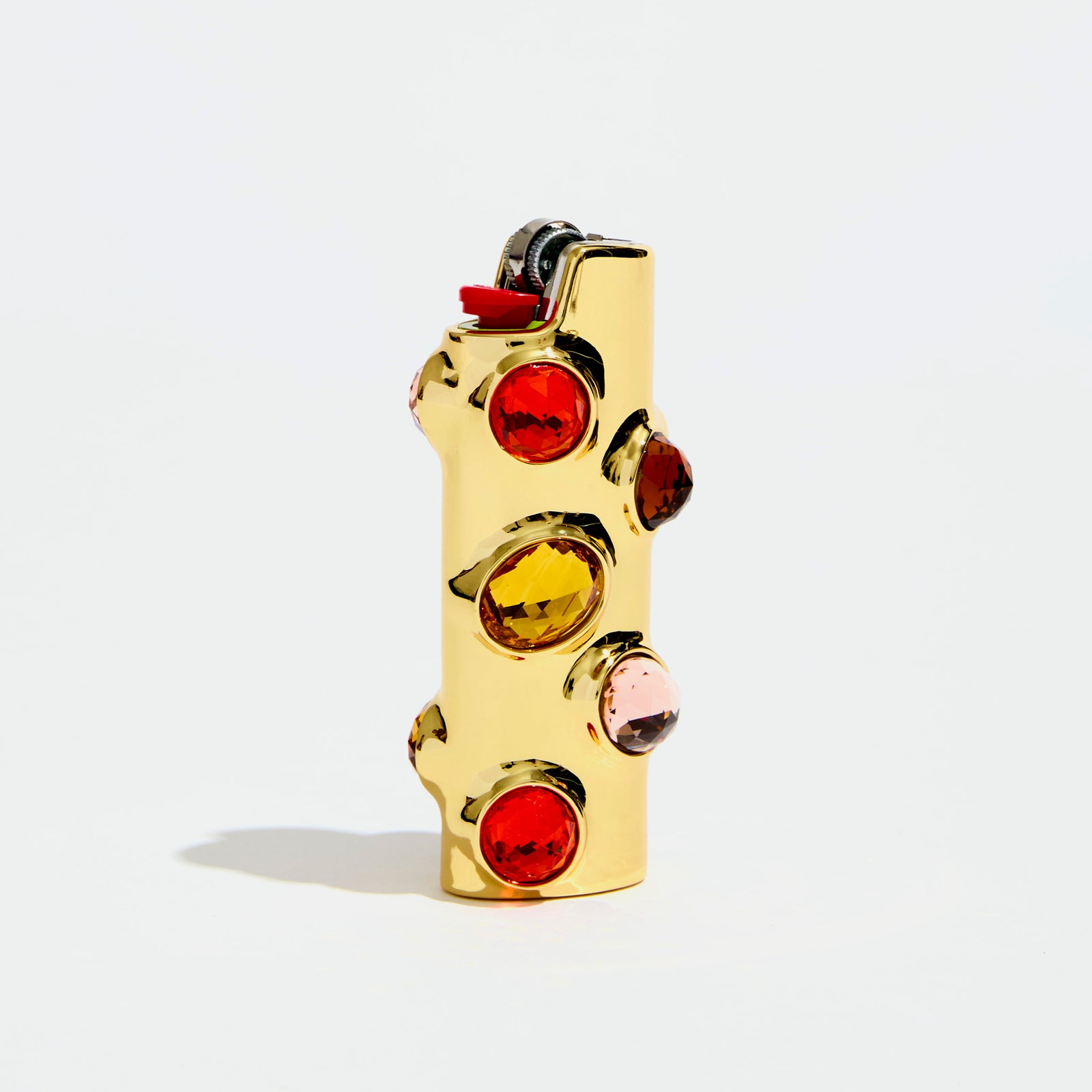 Gemstoned Lighter Case in Marigold