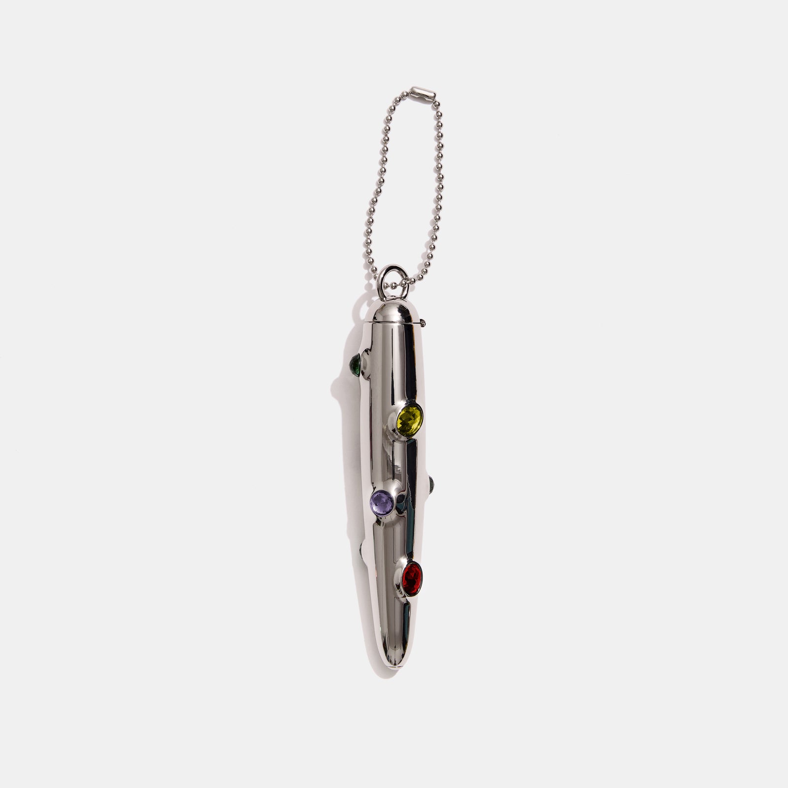 Little Gem Storage Keychain in Confetti