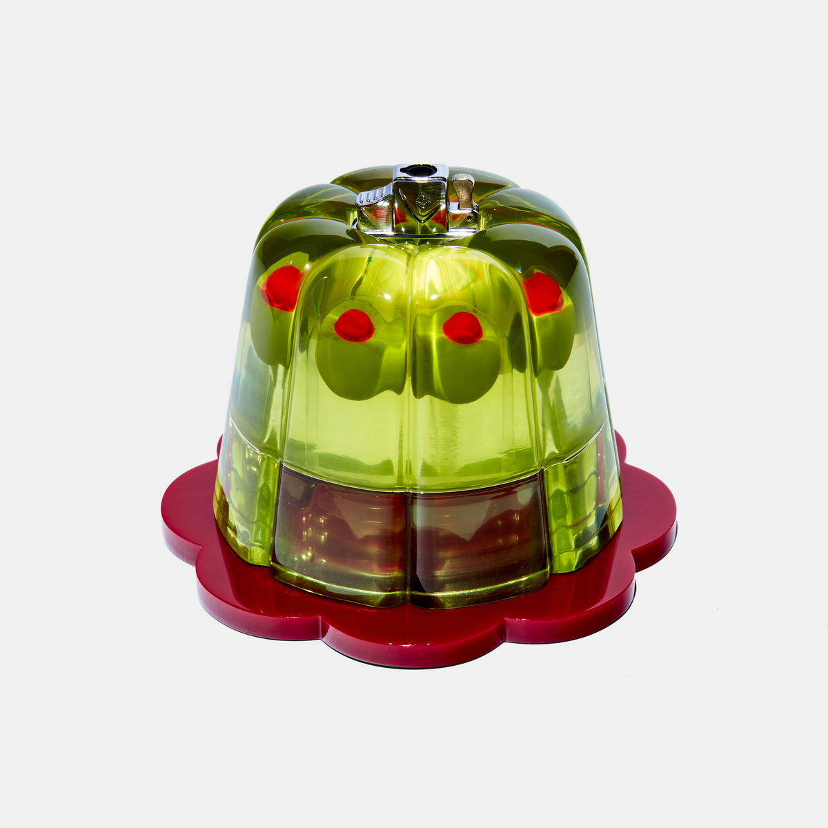 Jelly Tabletop Lighter in Olives