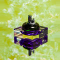 Glass Tabletop Lighter in Orchid Thumbnail