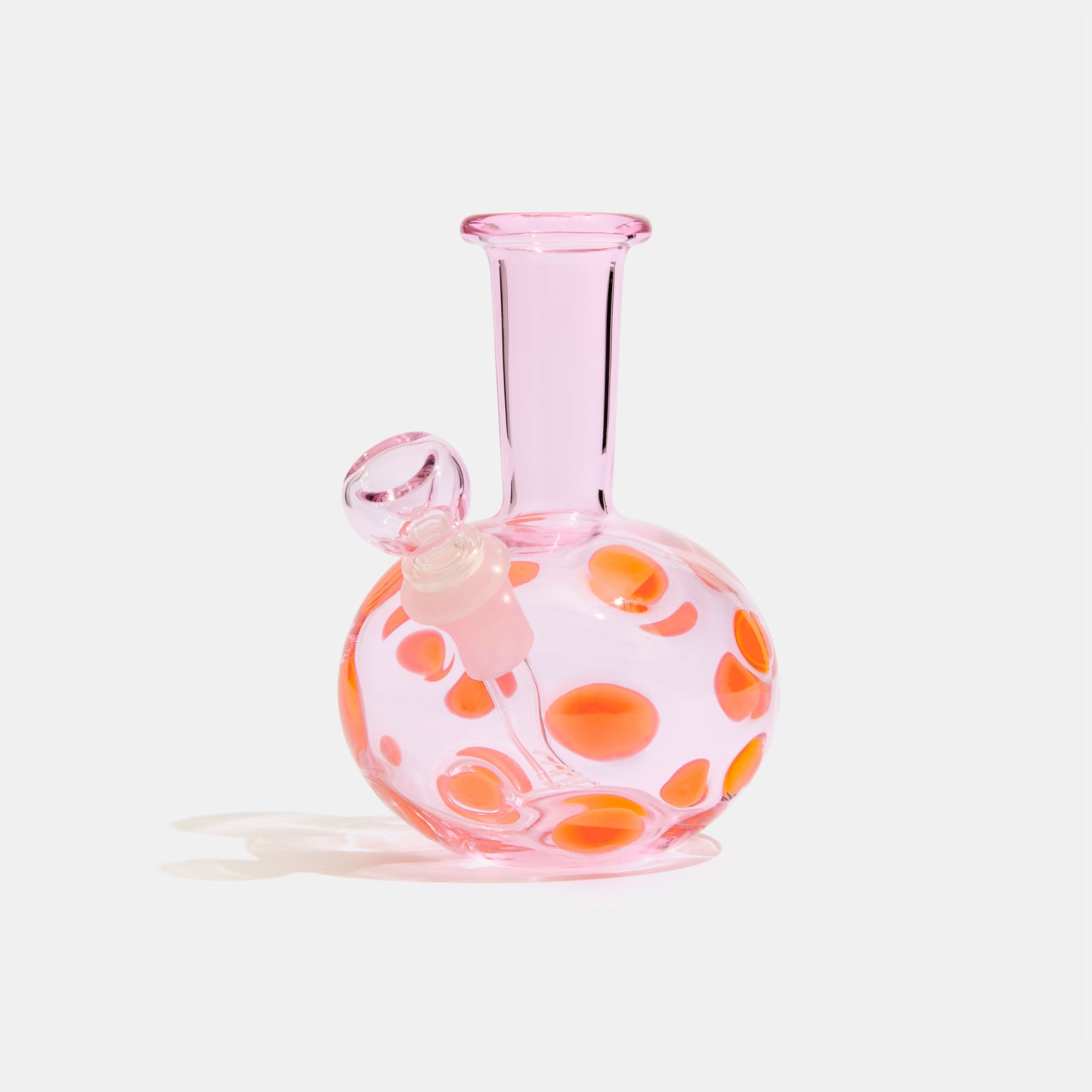 Spotted Bong in Puff Pink
