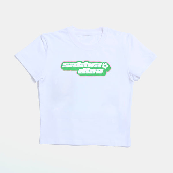 Sativa Diva Baby Tee
