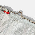 Undies Pouch with Chain in Silver Thumbnail