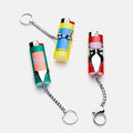 Lighter Cover Keychain in Thong Bottom Thumbnail
