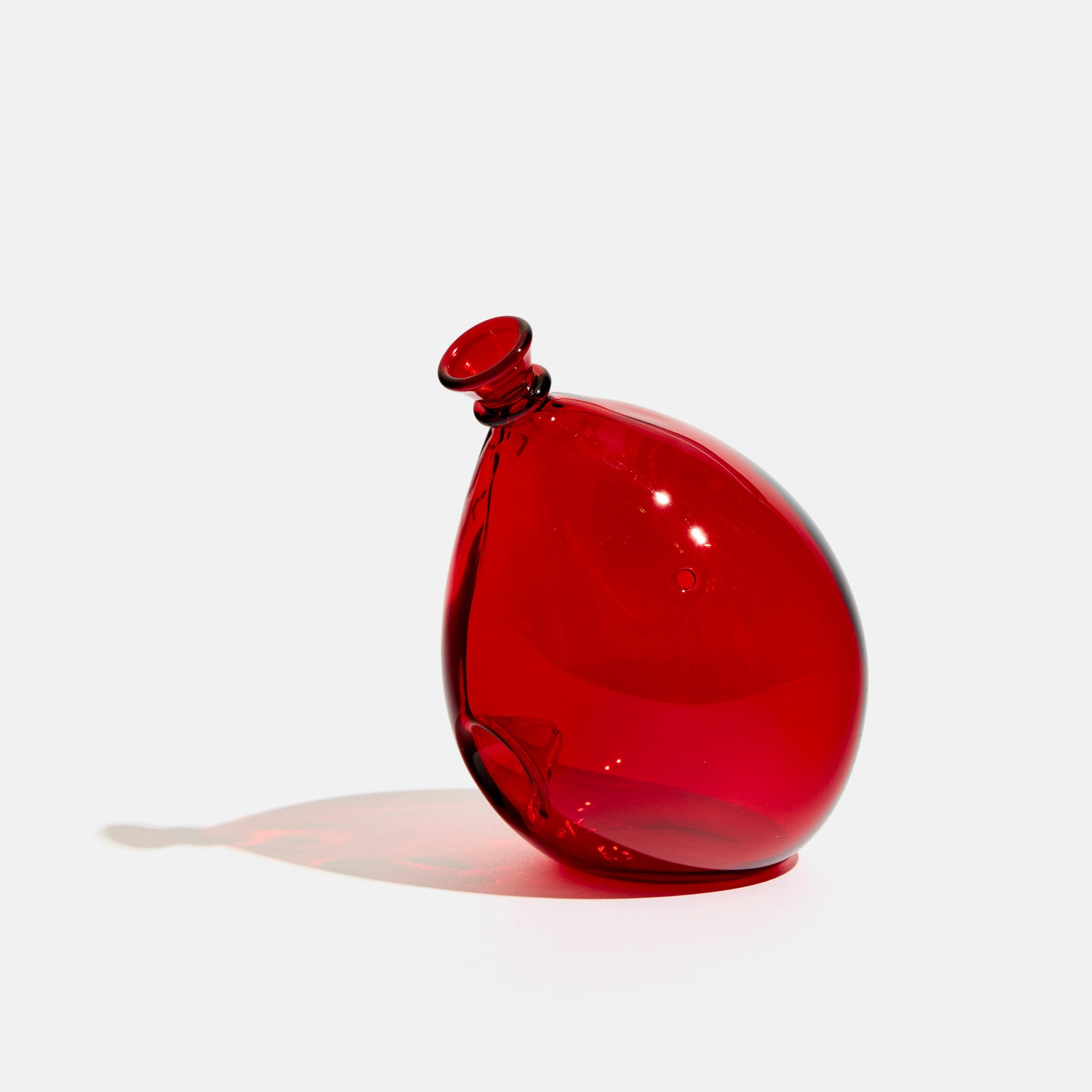 Candy Red Balloon Pipe Flower by Edie Parker