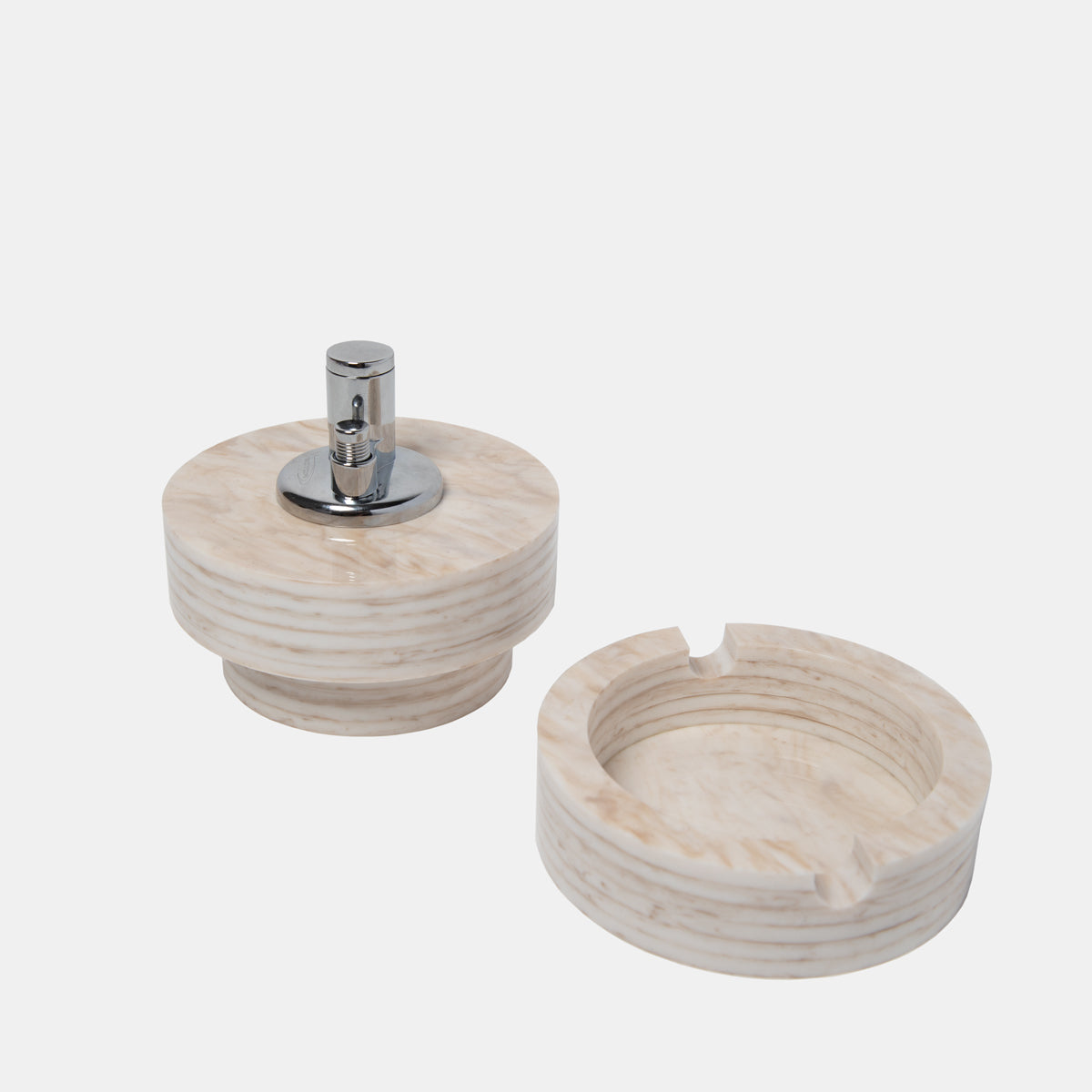 Tabletop Lighter in Burnt Agate