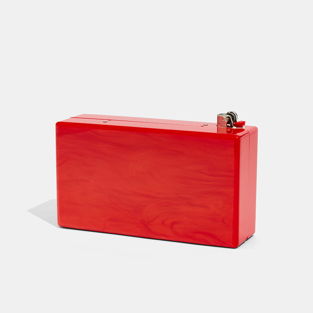 Slim Jean Lighter Bag in Poppy Pearlescent
