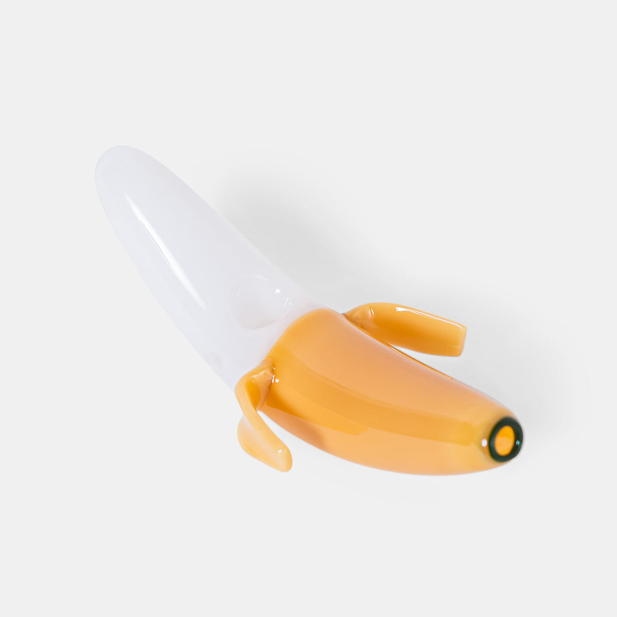 Edie Parker Flower Shop Glass Fruit Pipe in Banana