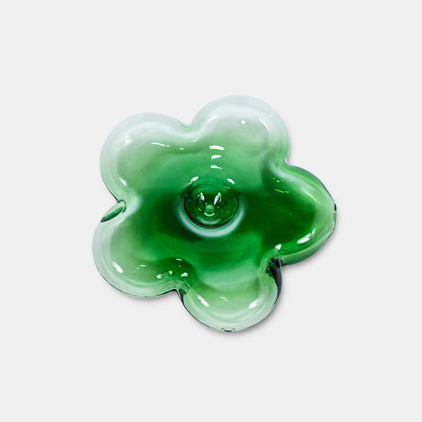 Petal Pipe in Leaf Green - Edie Parker